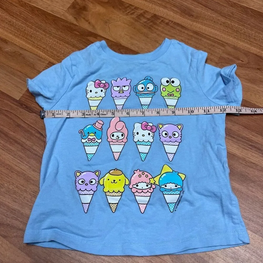 Old Navy Toddler Kids Hello Kitty® Unisex Graphic T-Shirt  Blue Size 3T